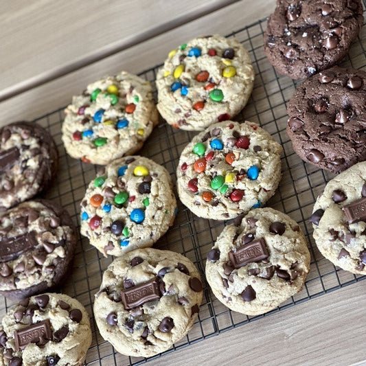 For the Love of Chocolate - Sourdough Cookie Party Box - 12